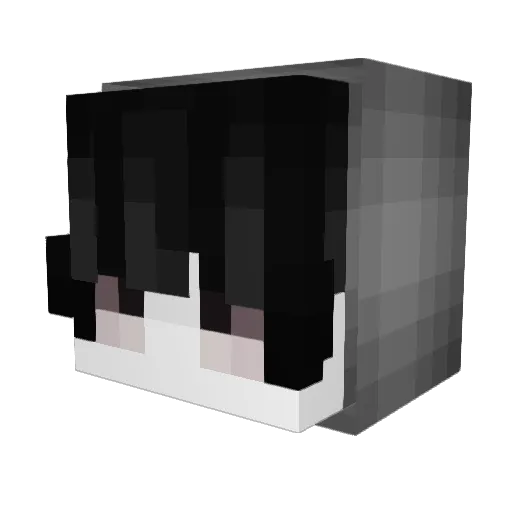 Dieworth Minecraft avatar head, 3D render