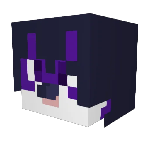 Diexgo666 Minecraft avatar head, 3D render