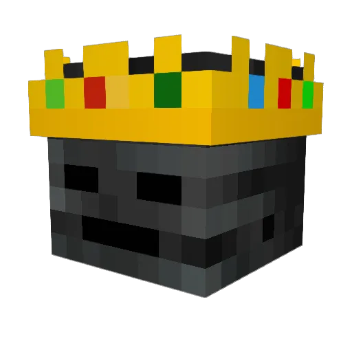 Difficulty_Zero Minecraft avatar head, 3D render