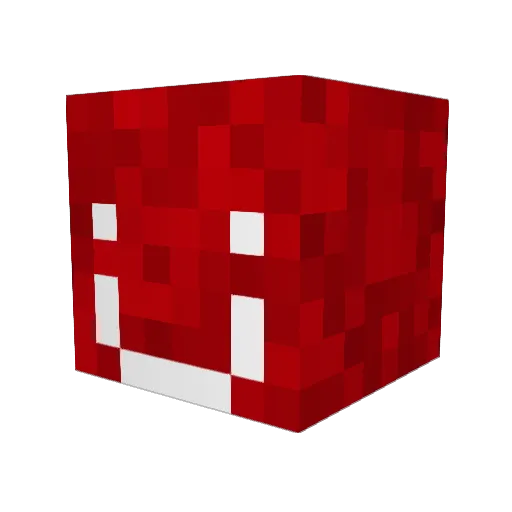 DiffyMC Minecraft avatar head, 3D render