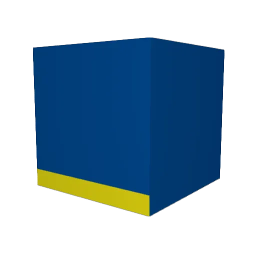 DigBavey Minecraft avatar head, 3D render