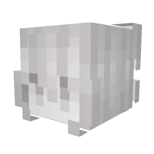 DigDugDoo Minecraft avatar head, 3D render
