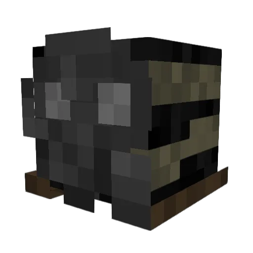 Digaboom Minecraft avatar head, 3D render