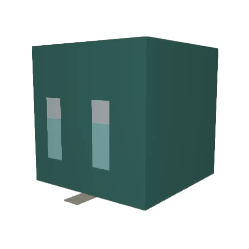 Digginthatbooty Minecraft avatar head, 3D render