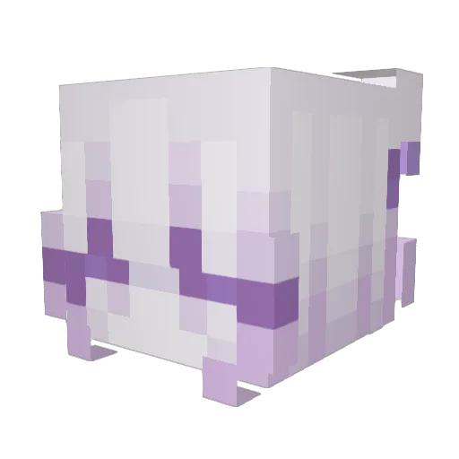 Dighteyes Minecraft avatar head, 3D render