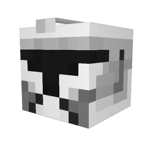 Digihazel Minecraft avatar head, 3D render