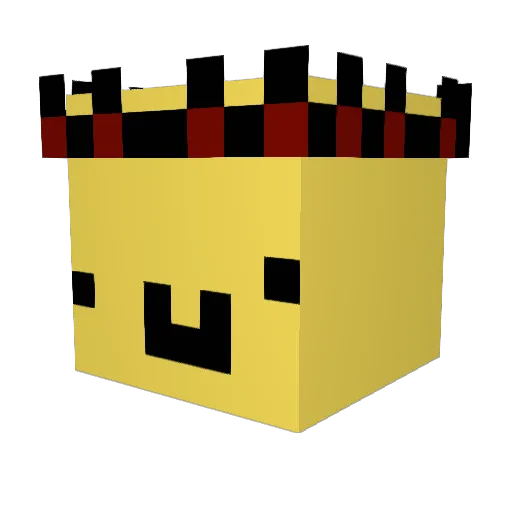 Diginite Minecraft avatar head, 3D render