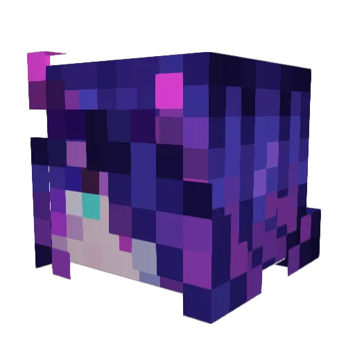 Digit_Leboid Minecraft avatar head, 3D render