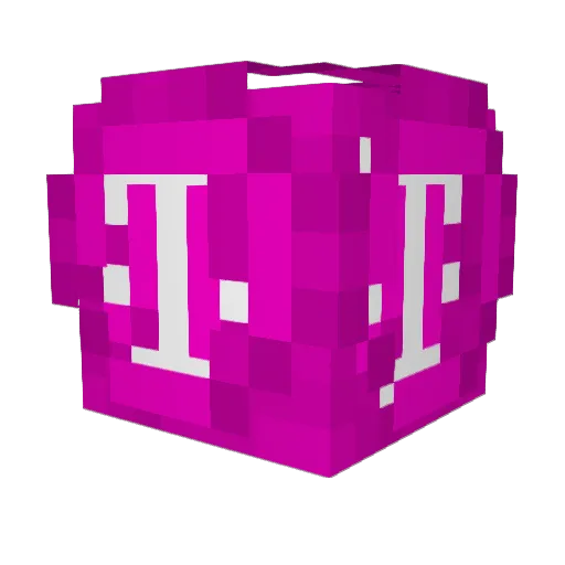DigitalWatch Minecraft avatar head, 3D render