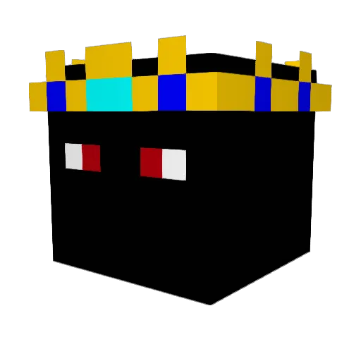 DigitalWizard00 Minecraft avatar head, 3D render