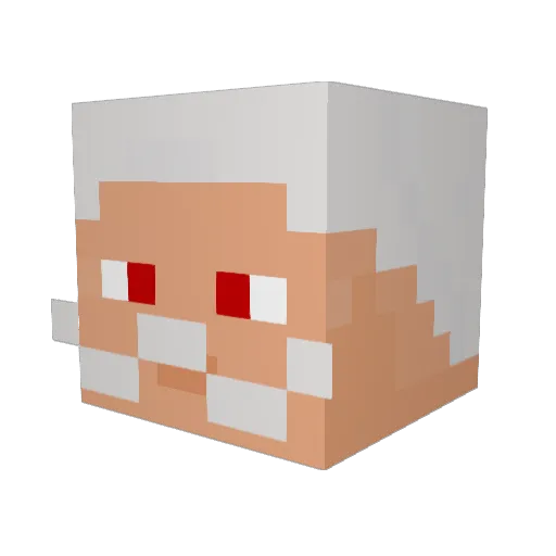 Digital_Crane2 Minecraft avatar head, 3D render