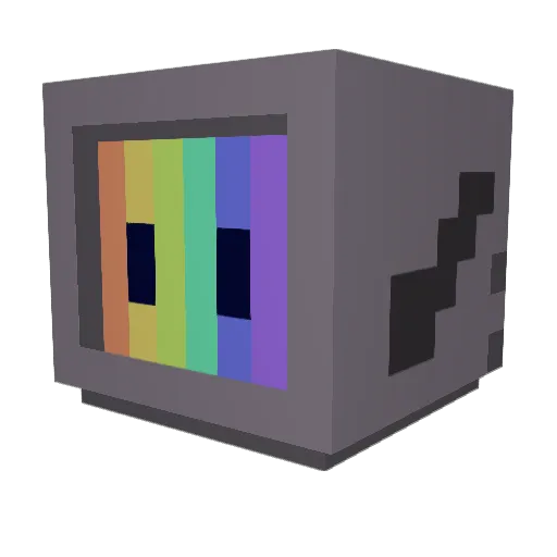 Digital_Sky Minecraft avatar head, 3D render