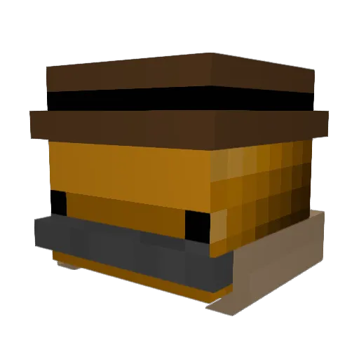 Diguens Minecraft avatar head, 3D render
