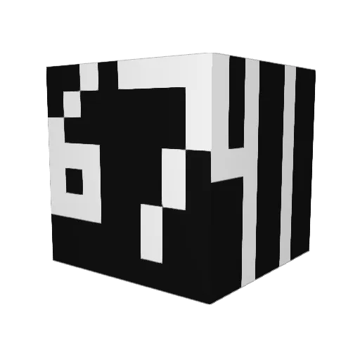 DiingsCR Minecraft avatar head, 3D render