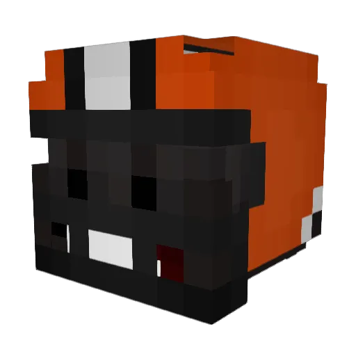DilPM Minecraft avatar head, 3D render