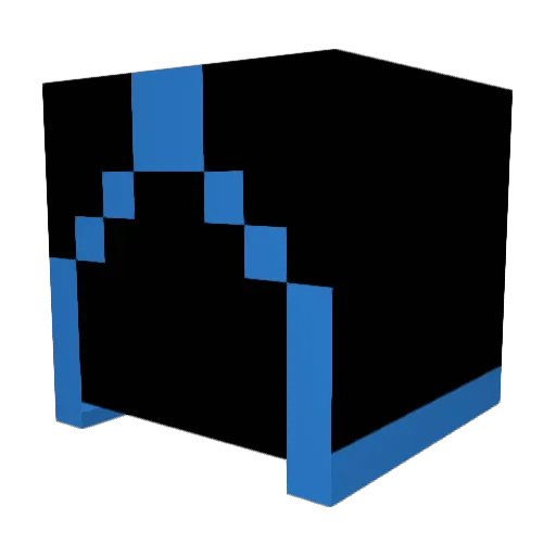 DilPickle_Gaming Minecraft avatar head, 3D render