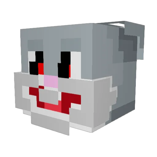 Dilashyp3r Minecraft avatar head, 3D render