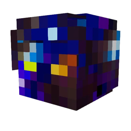Dilbert917 Minecraft avatar head, 3D render