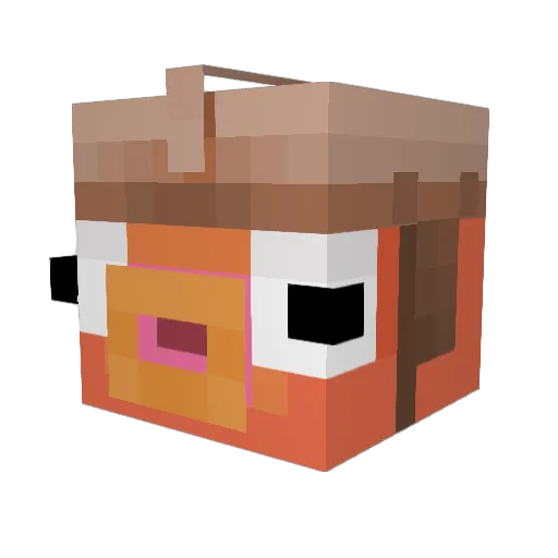 DilerCocaColi420 Minecraft avatar head, 3D render