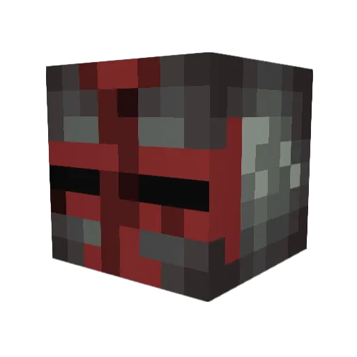 Dilgarien Minecraft avatar head, 3D render