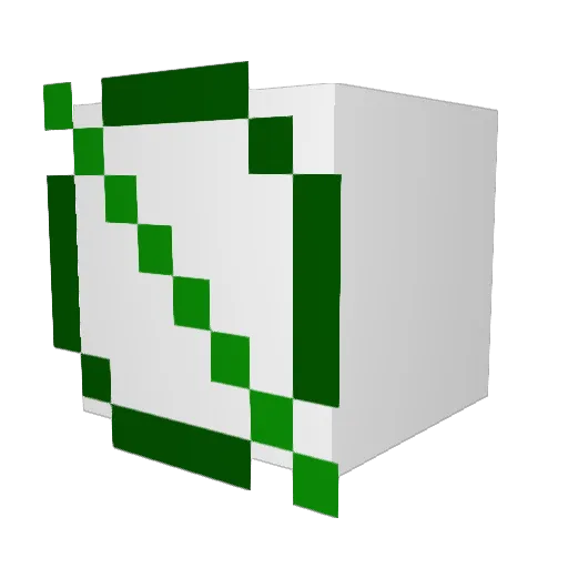 Dillo128 Minecraft avatar head, 3D render