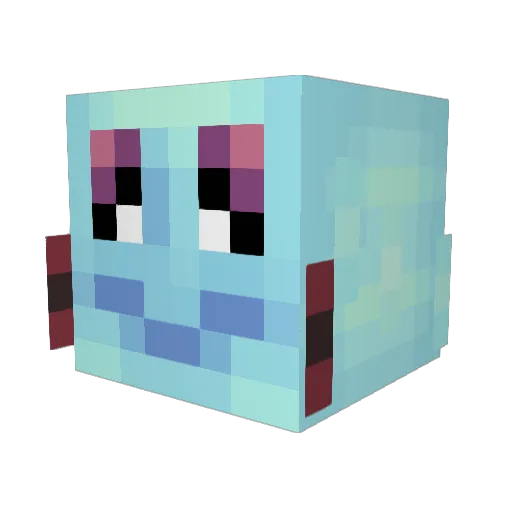 Dillydawg98 Minecraft avatar head, 3D render