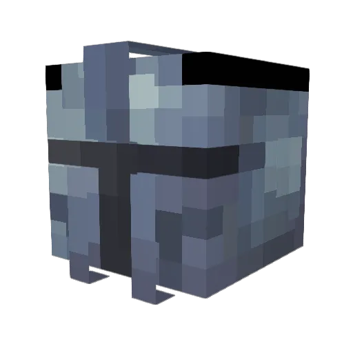 Dilpez Minecraft avatar head, 3D render