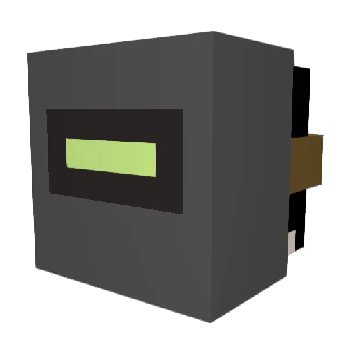 Dilsack_Scrungis Minecraft avatar head, 3D render