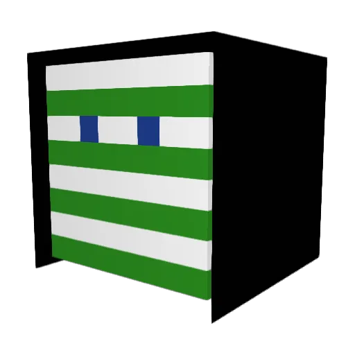 Dim3s_ Minecraft avatar head, 3D render