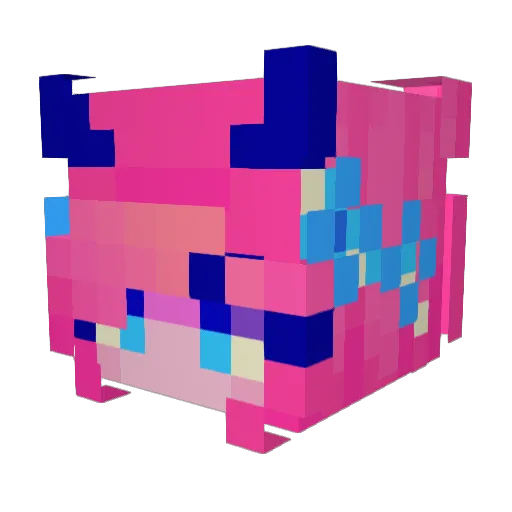 DimVacancySign Minecraft avatar head, 3D render