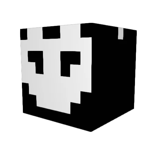Dim_pizza Minecraft avatar head, 3D render