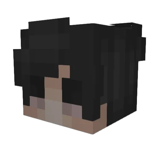 DimaMarlov Minecraft avatar head, 3D render