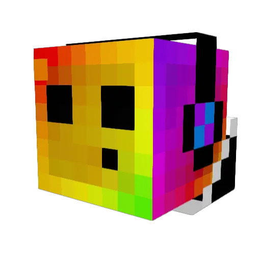 Dimati73 Minecraft avatar head, 3D render