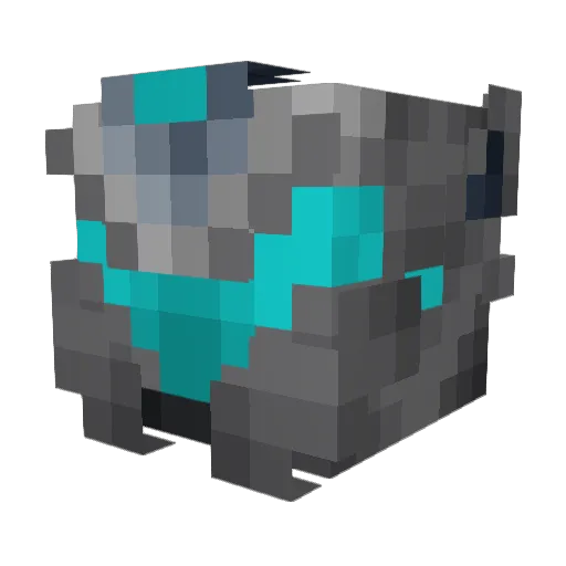 Dimix91 Minecraft avatar head, 3D render