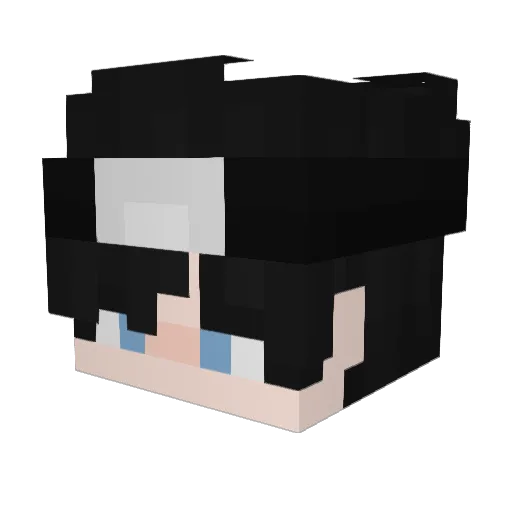 DimkaKartoha1 Minecraft avatar head, 3D render