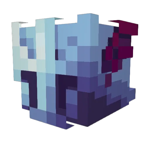 Dimonnn2022 Minecraft avatar head, 3D render