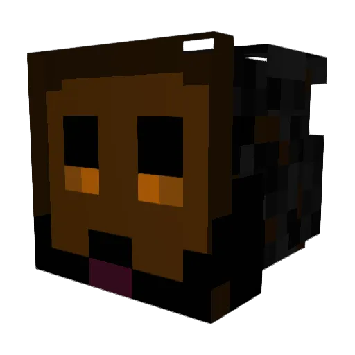 DimseyVanBoven Minecraft avatar head, 3D render
