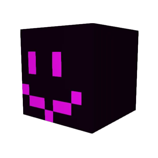 DimzLol Minecraft avatar head, 3D render