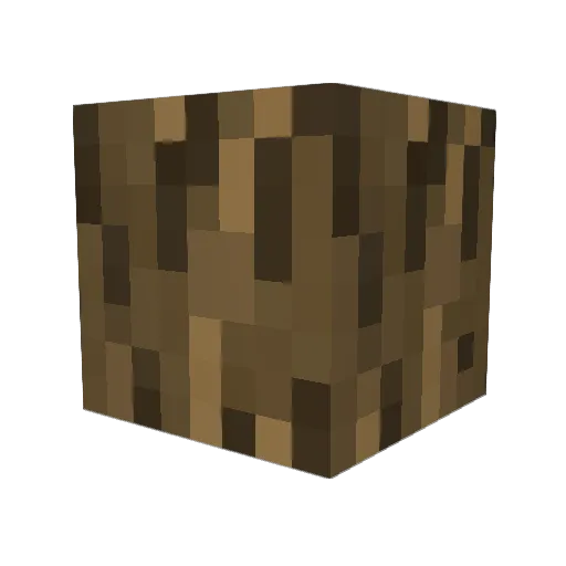 DinMD Minecraft avatar head, 3D render