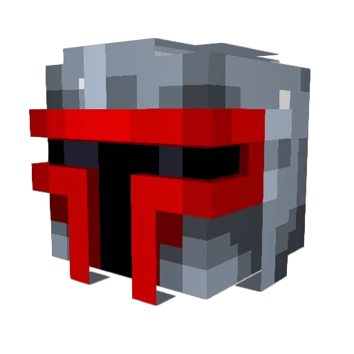 Din_Djarin109 Minecraft avatar head, 3D render