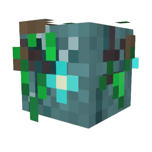 DingDongus Minecraft avatar head, 3D render