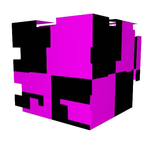 DingleBobert Minecraft avatar head, 3D render