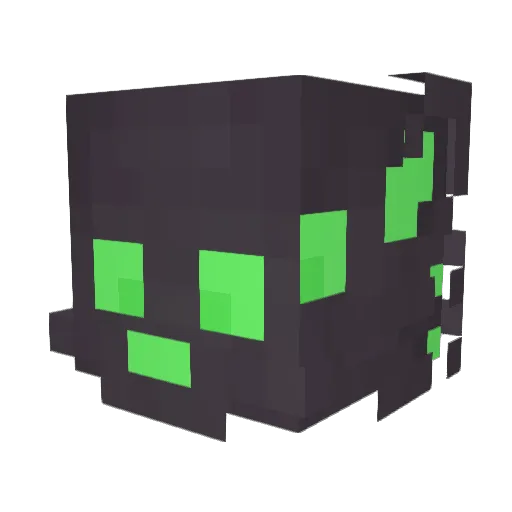 DingleDangleDoff Minecraft avatar head, 3D render