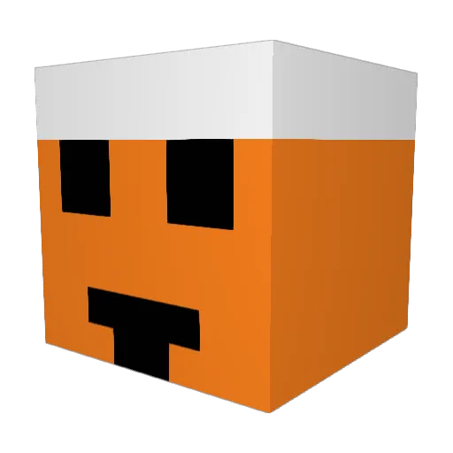 Dingo98_ Minecraft avatar head, 3D render