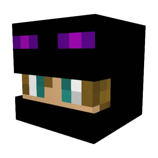 DingoDangoDrango Minecraft avatar head, 3D render