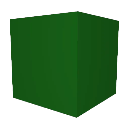 Dings322 Minecraft avatar head, 3D render
