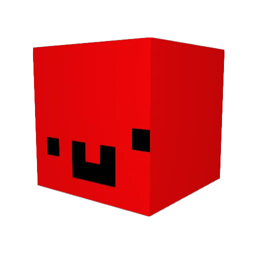 Dinguscool04 Minecraft avatar head, 3D render