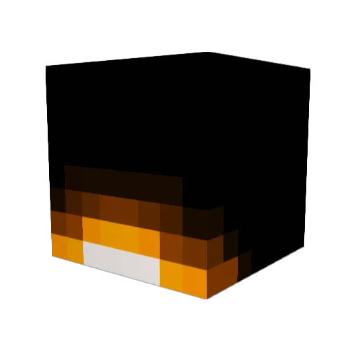 Dino0023 Minecraft avatar head, 3D render