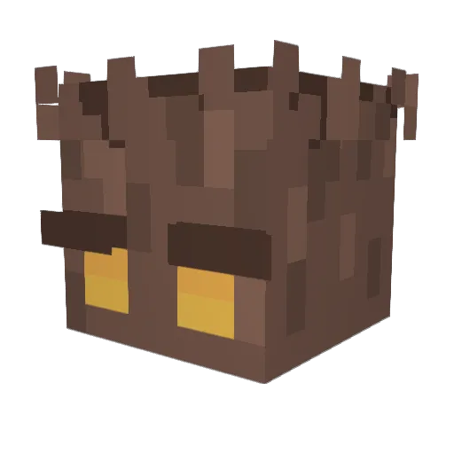 DinoDeano Minecraft avatar head, 3D render