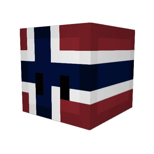 DinoDiver6 Minecraft avatar head, 3D render